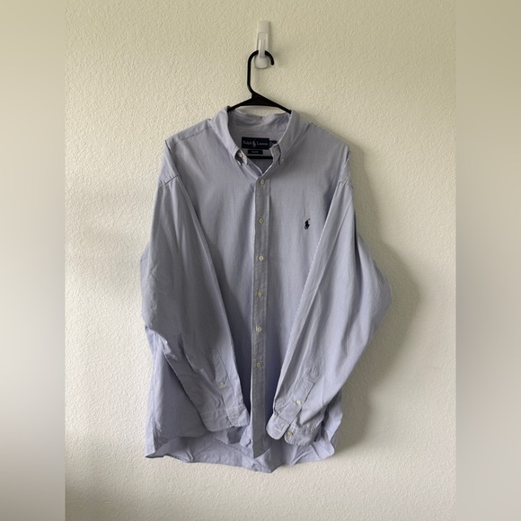 Ralph Lauren Men's Light Blue Button Down Shirt - Picture 6 of 6